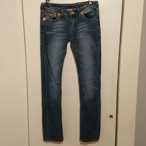 True religion Joey super t women's jeans size 27